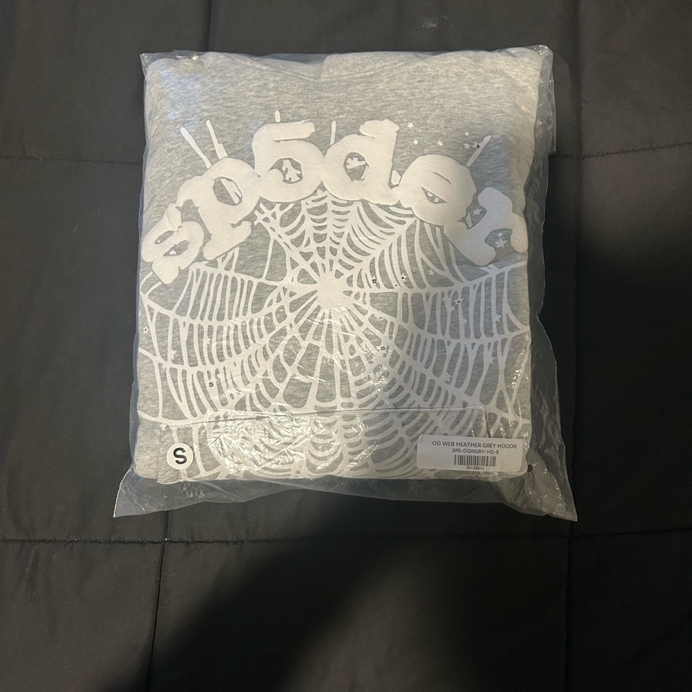 Sp5der Hoodie (Heather Grey)